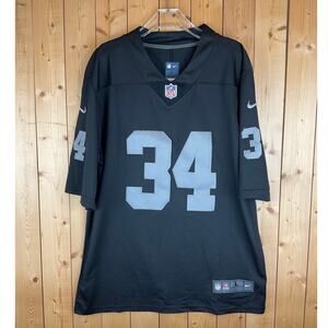 Nike Las Vegas Raiders Bo Jackson #34 NFL Jersey, Black/Gray - Size L